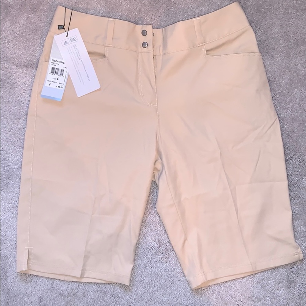 ADIDAS KHAKI SHORTS BRAND NEW